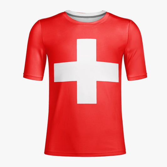 Schweiz - T-shirt Flagge