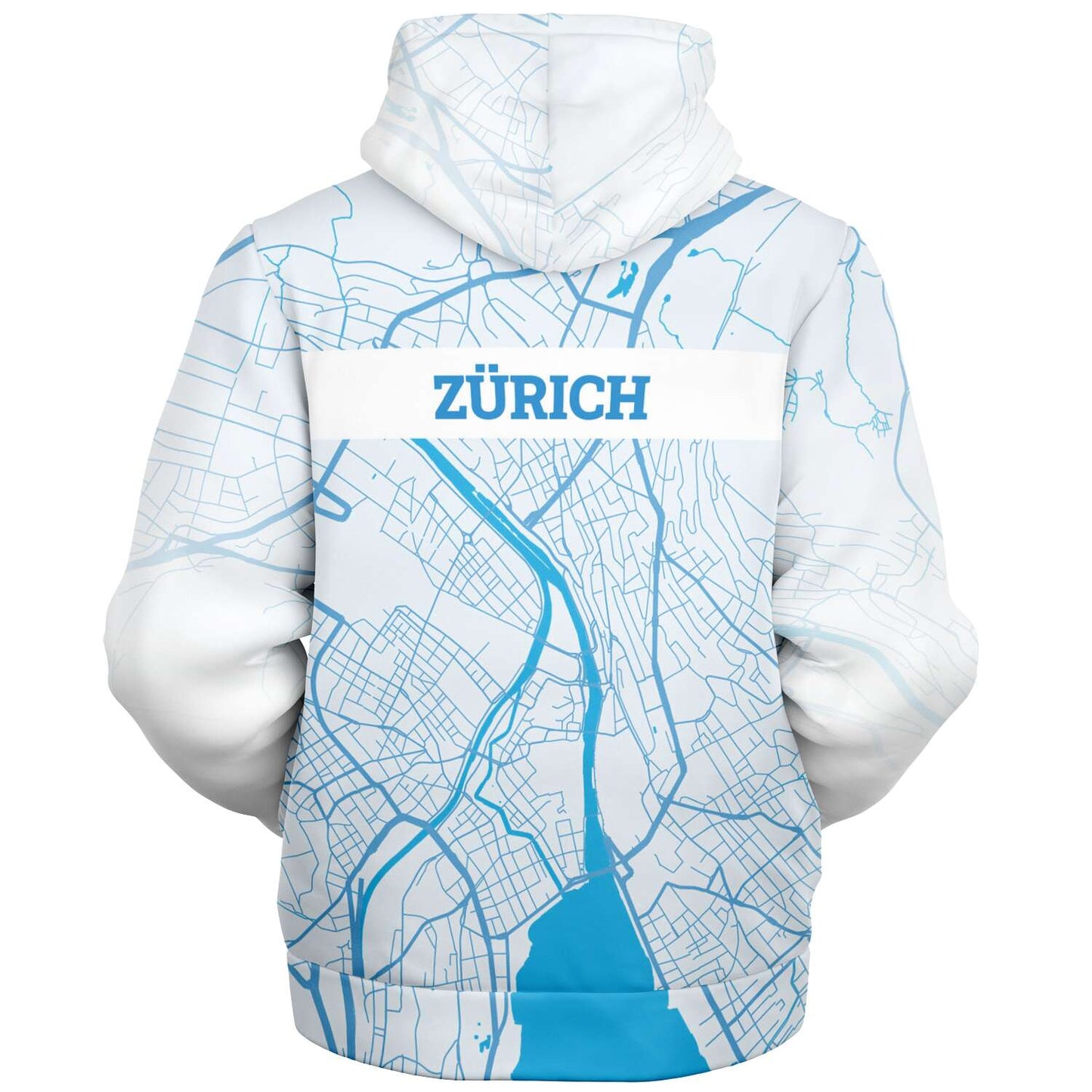Deluxe Hoodie | Zurich map
