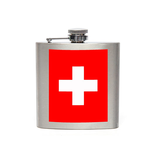 Suisse Flasque de poche acier inoxydable