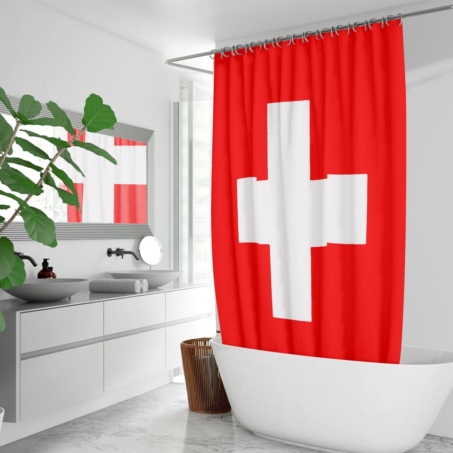 Rideau de douche Suisse