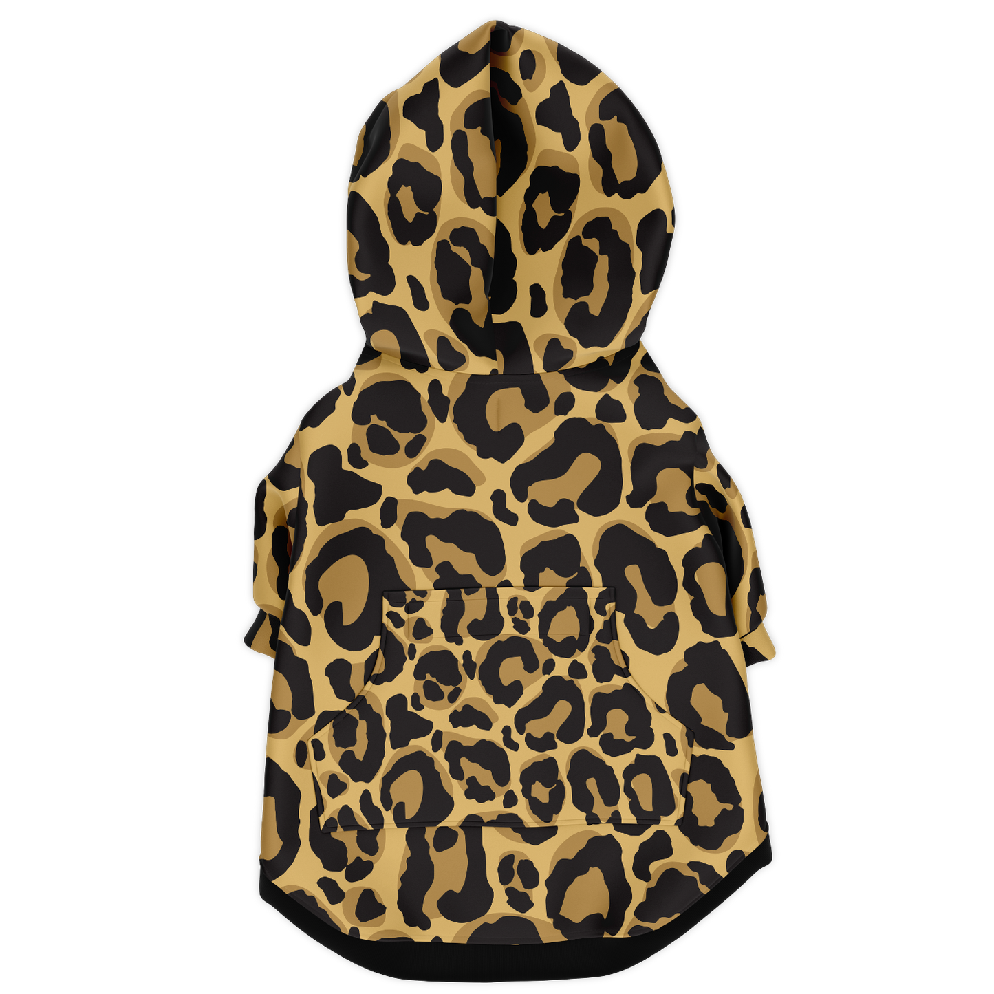 Kapuzenpulli mit Reißverschluss für Hunde | Leopard