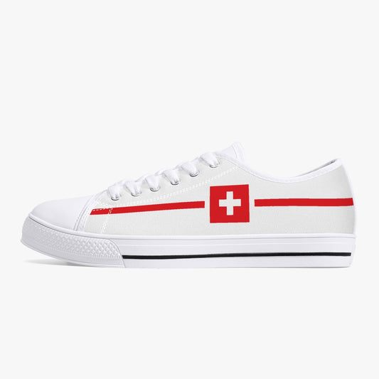 Chaussures basses Suisse - blanc Hommes/Femmes
