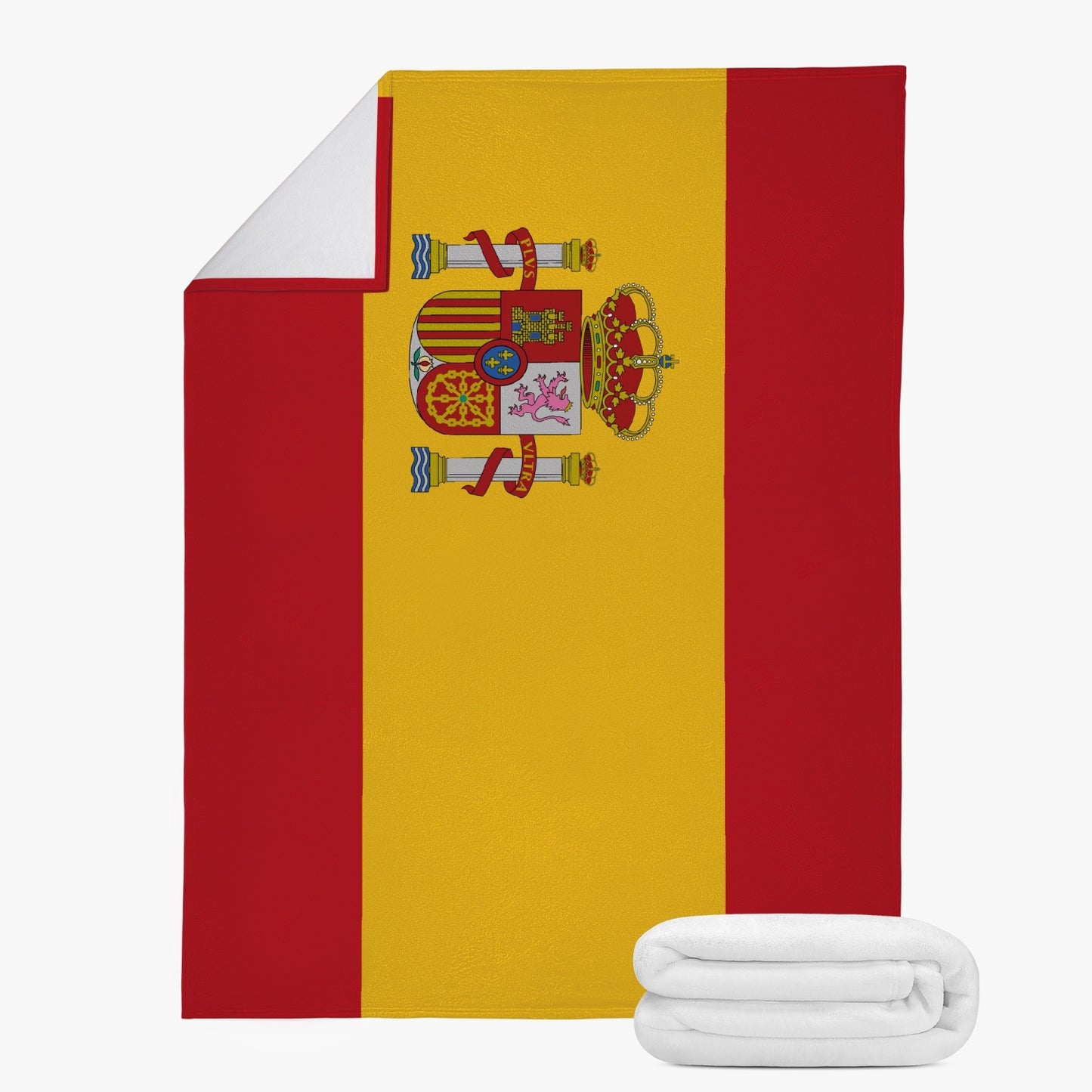 Couverture polaire Espagne drapeau