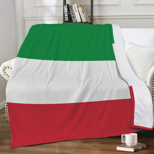 Fleecedecke Italien Flagge