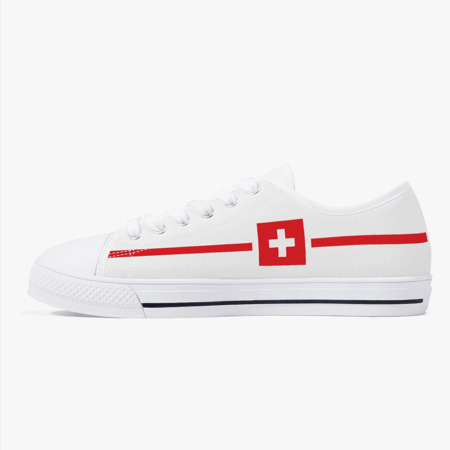 Chaussures basses Suisse - blanc Hommes/Femmes