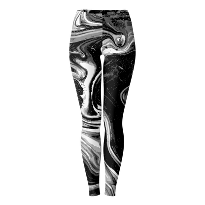 Legging | Black marble