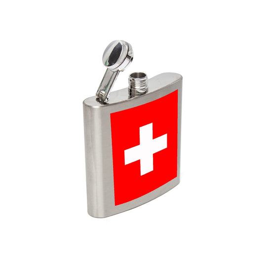 Suisse Flasque de poche acier inoxydable