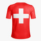 T-shirt Suisse Drapeau