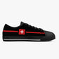 Chaussures basses Suisse noir - noir Hommes/Femmes