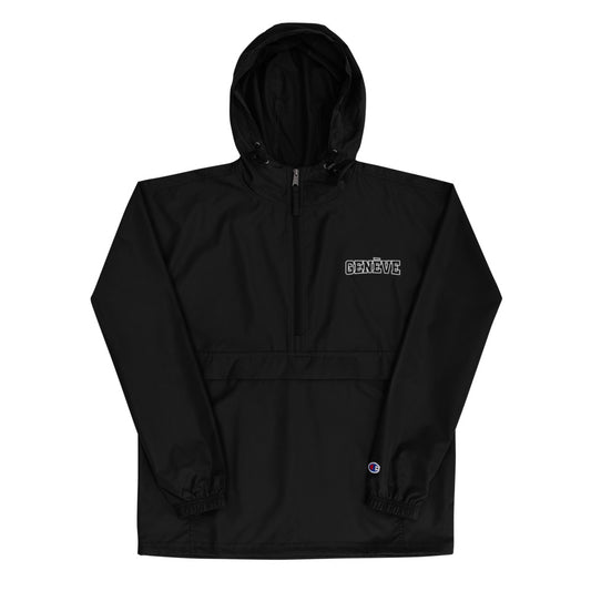 Champion® X Hooded Embroidered Packable Jacket - Genf
