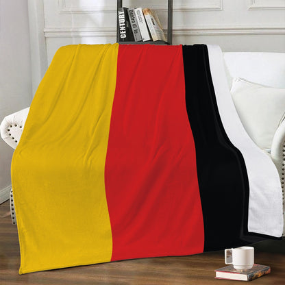 Couverture polaire Allemagne drapeau