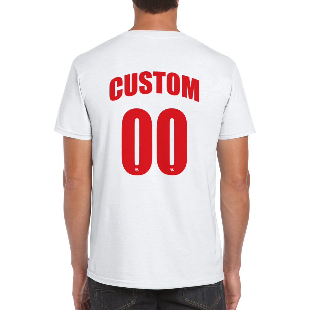 T-shirt Valais personnalisé Nom + N°