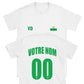 T-shirt Vaud personnalisé Nom + N°